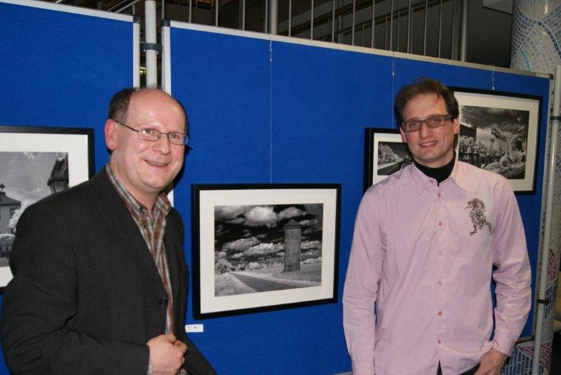 Vernissage in der Bibliothek