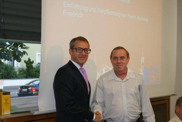 Neues Gemeinderatsmitglied