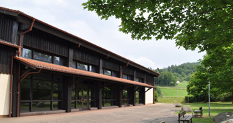 Vorderfront Keltensteinhalle