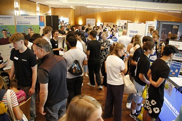 Ausbildungsmesse WHAT in der Stadthalle Weinheim