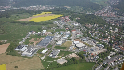 Luftbild Gewerbegebiet Reinhardshof